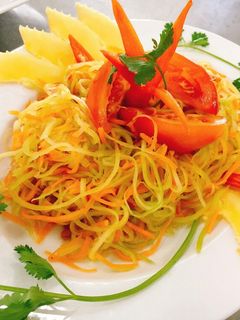 Hình của món Gỏi đu đủ Thái Lan.