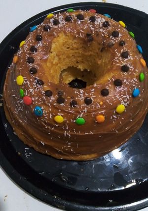 Una foto de Torta de bizcochuelo