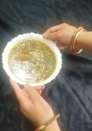 A picture of Dal Palak.