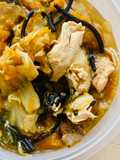 Pumpkin Cabbage Chicken Stew (Made in Rice Cooker)