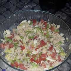 Una foto de Ensalada de colores