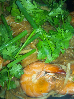 รูปของ กุ้งอบวุ้นเส้น จุ้ง จุ้ง