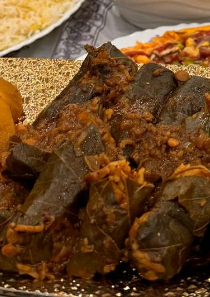 عکسی از دستور ورق عنب گوشت