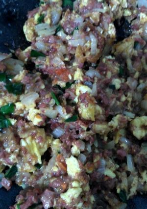 Foto resep Orak Arik cornet dan telur