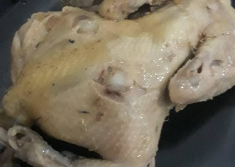 Langkah Mudah untuk Menyiapkan Ayam pop spesial, Enak Banget