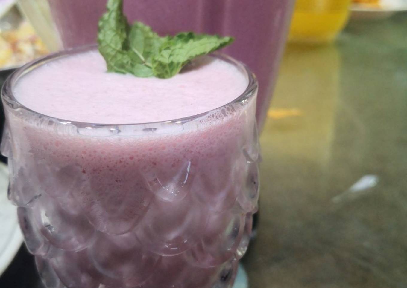 Strawberry smoothy