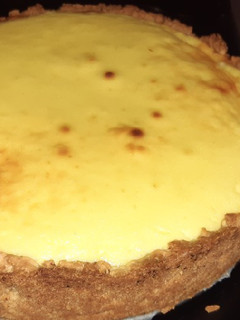Una foto de Tarta de yogur y limón