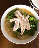 Cháo gà bí đỏ ngon cho cả nhà