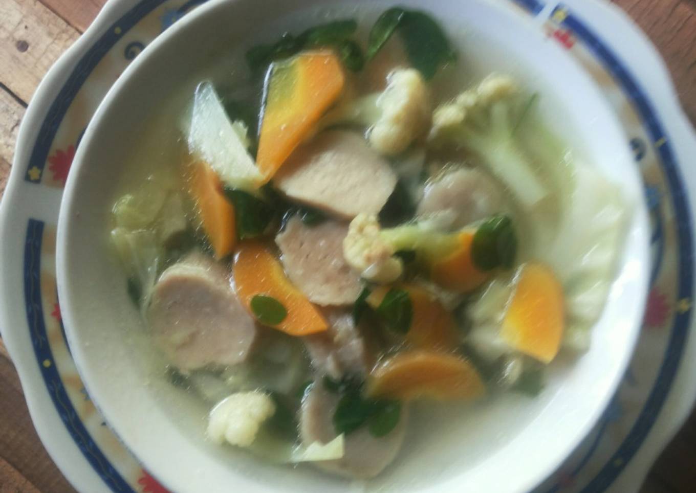 Sup Sayur Moringa Baso