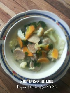 Foto resep Sayur Sop Baso Kelor