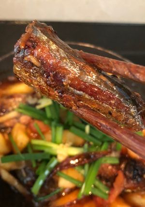Hình của món Cá nục kho thơm.