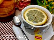 Gambar lemon tea ala restoran