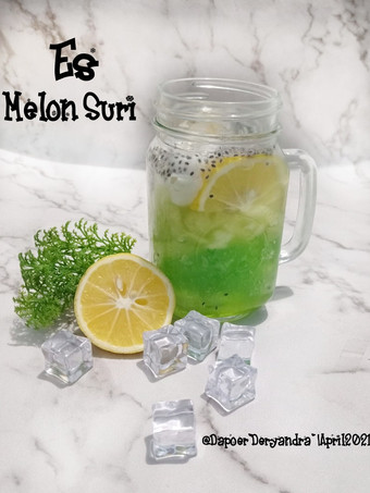 Cara Memasak Es Melon Suri Bahan Sederhana