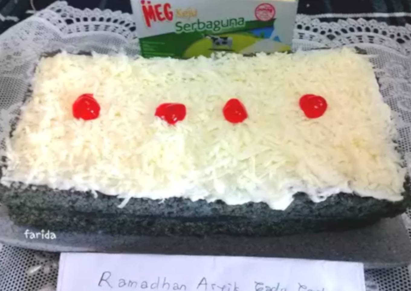 Bolu Ketan Hitam Keju
