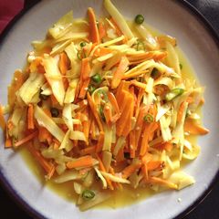 A picture of Pickled Ginger Carrot Salad.