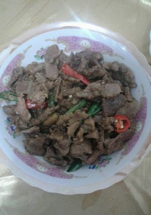 Foto resep Tumis daging teriyaki