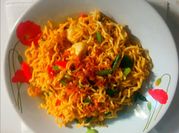 Gambar mie telor goreng bumbu racik