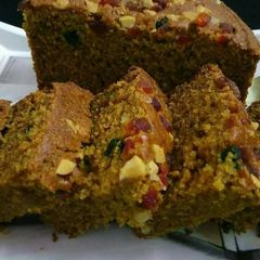 A picture of Eggless Fruit Cake.