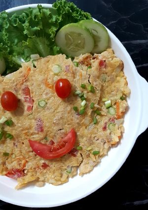 รูปของ "Smiley Omelette" My Style Sun (Rice) Omelette😊