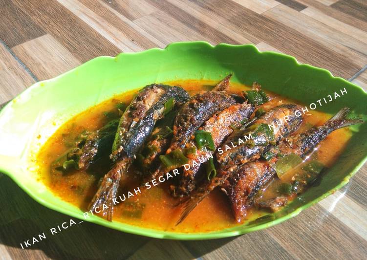 Ikan Rica Kuah Segar Daun Salam