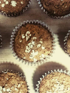 Una foto de Muffins de zanahoria