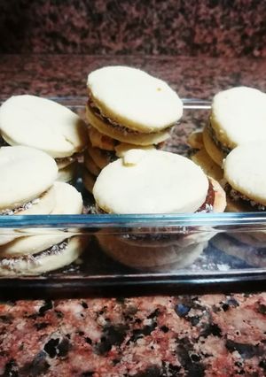 Una foto de Alfajores de maicena