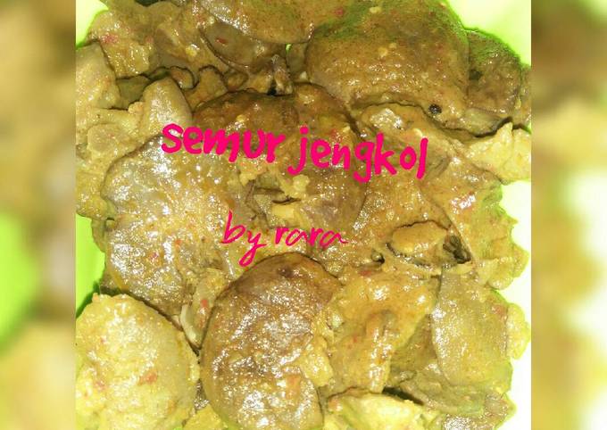 Semur jengkol ala sunda