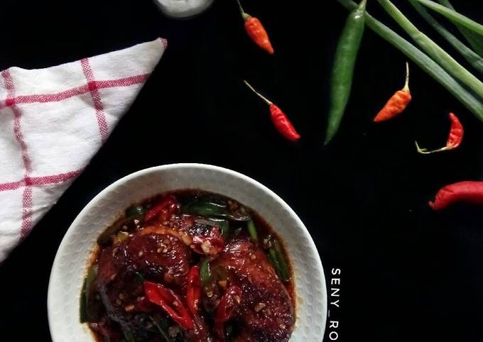 Kung pao chicken (paha ayam)