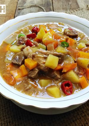 Foto resep Goulash Lidah Sapi