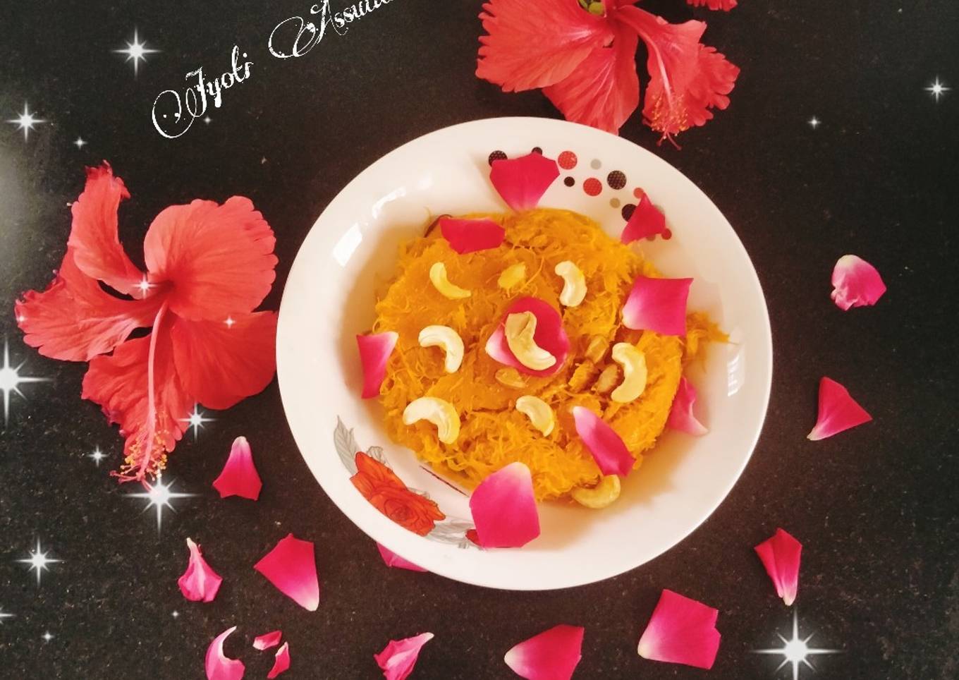 Vermicelli Kesari (semiya Kesari)
