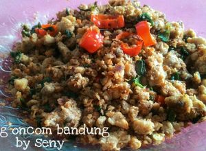 Foto resep Tumis Oncom Bandung (topping serabi)