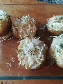 Una foto de Nido de tortilla de patatas y jamón
