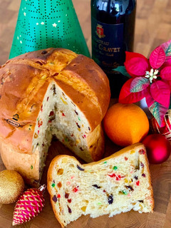 Foto resep Panettone (Italian Fruit Bread)