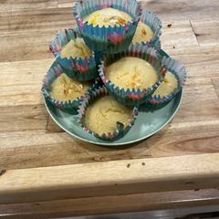 A picture of Confetti cupcakes 🎉🧁.