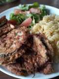 Milanesa de berenjena a la marinera