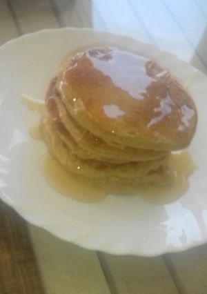 Φωτογραφία της συνταγής Αφράτα Pancakes με μπανάνα και βρώμη