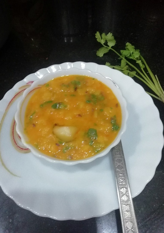 A picture of Simple Toor dal.
