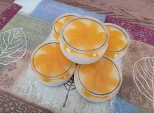 Foto resep Mandarin Orange Almond Pudding