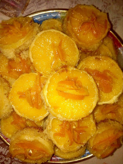 صورة لوصفة بسبوسة البرتقال 🍊