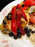 Roasted Red Pepper Chicken 🐔 Thighs