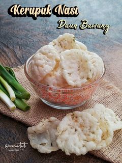 Foto resep Kerupuk Nasi Daun Bawang