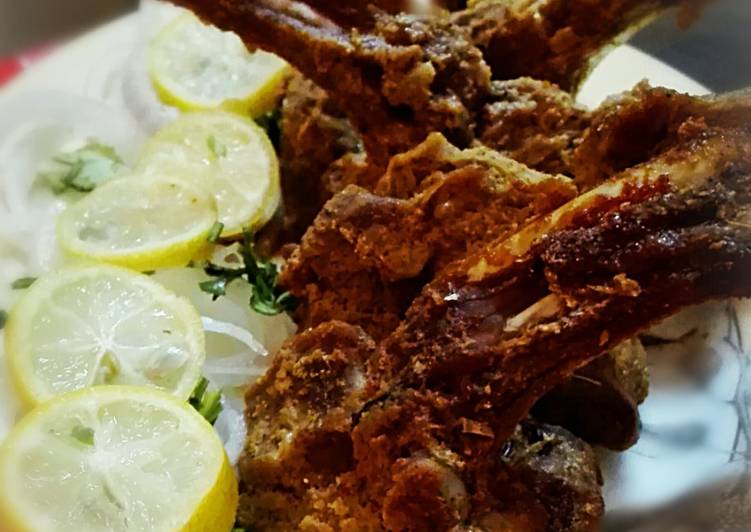 Simple Way to Make Quick Tandoori Mutton Chops