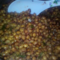 A picture of Green peas# cereals week# theme challenge.