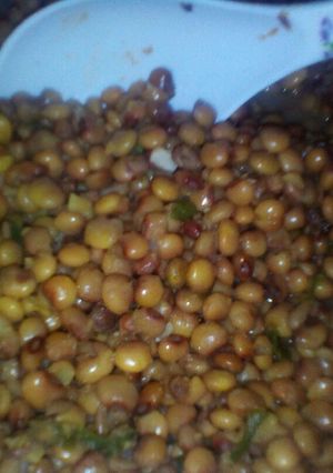 A picture of Green peas# cereals week# theme challenge.