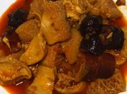 Una foto de cocer callos de ternera