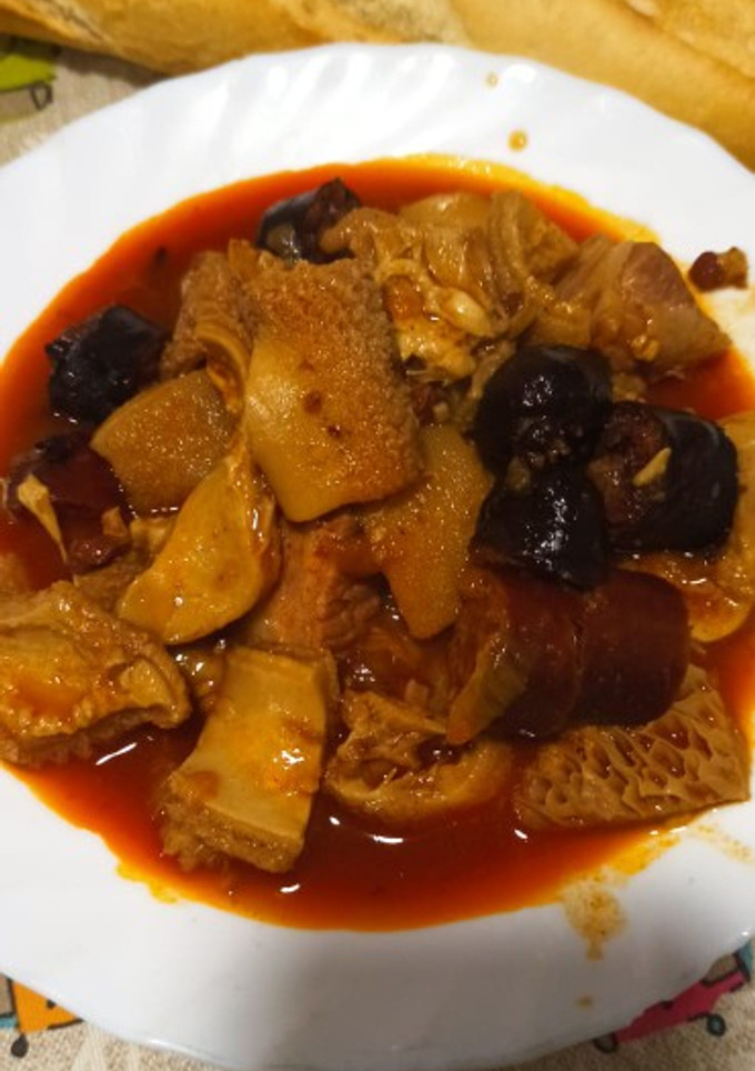 Una foto de Callos a la madrileña a mi estilo