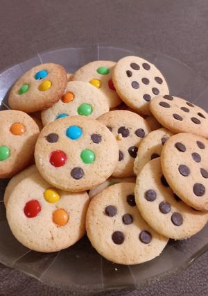 Una foto de Galletitas con chips y rocklets