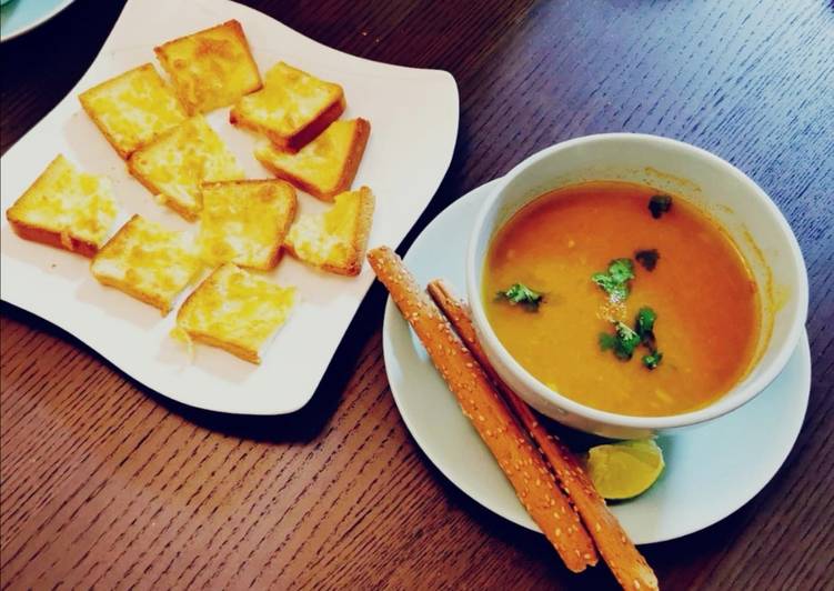 Recipe of Perfect Turkish lentil soup