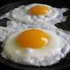 A picture of Fried eggs.