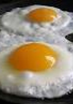A picture of Fried eggs.